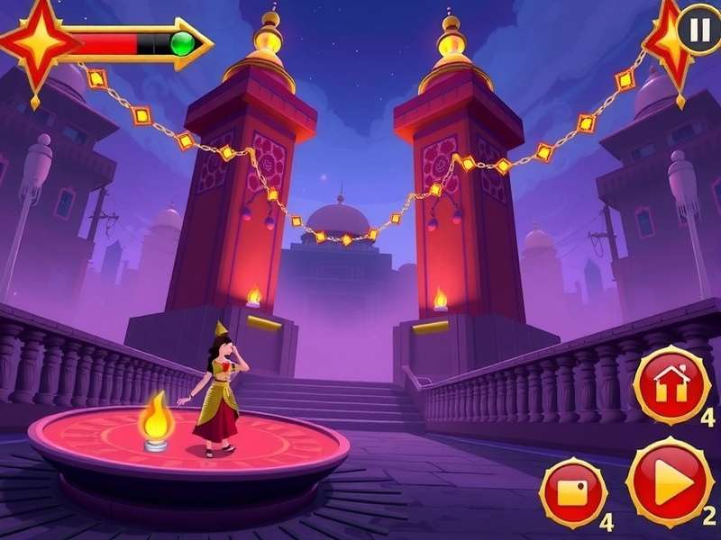 Colorful festival-themed levels in Diwali Delight Diwali Delight Gameplay Screenshot